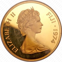 100 долларов 1974, 100 лет передаче Фиджи от Великобритании [Австралия] - Аверс