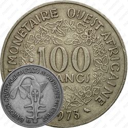 100 франков 1973 [Западная Африка (BCEAO)]