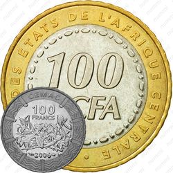 100 франков 2006 [Западная Африка (BCEAO)]