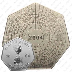 1000 квач 2004, Годовой календарь [Замбия]