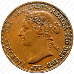 1 пайс 1897 [Восточная Африка] - Аверс