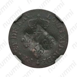 2 1/4 пенса 1801 [Невис] - Аверс