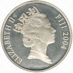 2 доллара 2004, Чемпионат мира по футболу 2006, Германия [Австралия] Proof - Аверс