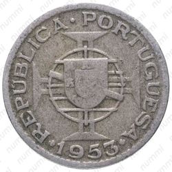 2,5 эскудо 1953 [Ангола] - Реверс