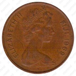 2 цента 1969 [Австралия] - Аверс