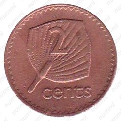 2 цента 1973 [Австралия] - Реверс