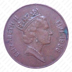 2 цента 1986 [Австралия] - Аверс