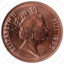 2 цента 1995 [Австралия] - Аверс