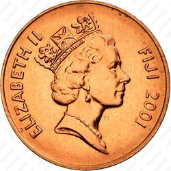 2 цента 2001 [Австралия] - Аверс