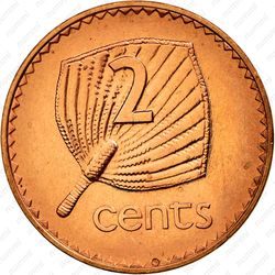 2 цента 2001 [Австралия] - Реверс