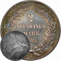 2 марки 1894 [Австралия]