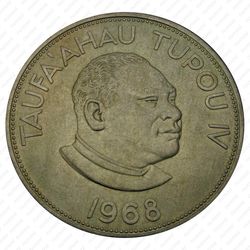 2 паанга 1968 [Австралия] - Аверс