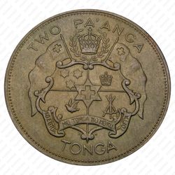 2 паанга 1968 [Австралия] - Реверс