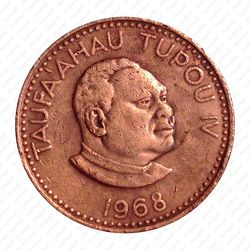 2 сенити 1968 [Австралия] - Аверс