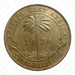 2 шиллинга 1926 [Британская Западная Африка] - Реверс