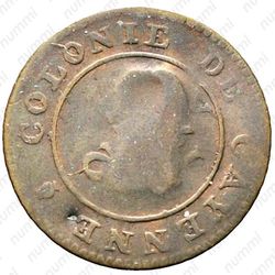 2 су 1801 [Невис] - Аверс