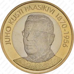 5 евро 2017, Паасикиви [Финляндия] - Аверс