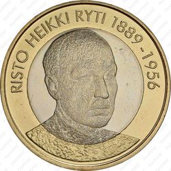 5 евро 2017, Рюти [Финляндия] - Реверс