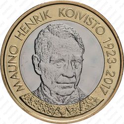 5 евро 2018, Койвисто [Финляндия] - Реверс
