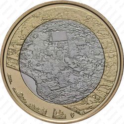 5 евро 2018, Порвоо [Финляндия] - Реверс