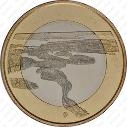 5 евро 2018, Пункахарью [Финляндия] - Реверс