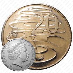 20 центов 2005, утконос [Австралия]