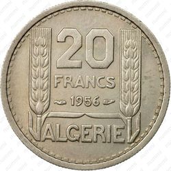 20 франков 1956 [Алжир] - Реверс