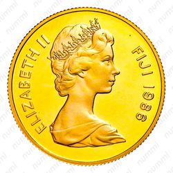 200 долларов 1986, 25 лет Всемирному фонду дикой природы [Австралия] Proof - Аверс