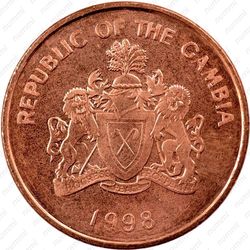 5 бутутов 1998 [Гамбия] - Аверс