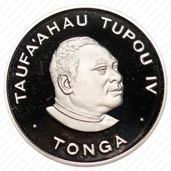 5 паанга 1984, эстафета [Австралия] Proof - Аверс