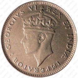 50 центов 1937 [Восточная Африка] - Аверс