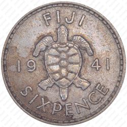 6 пенсов 1941 [Австралия] - Реверс