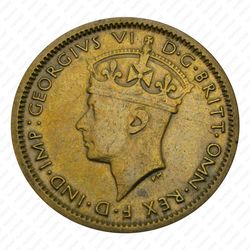 6 пенсов 1947 [Британская Западная Африка] - Аверс