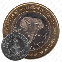 6000 франков 2006, Гордимся Африкой [Сенегал]