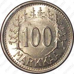 100 марок 1956, H
