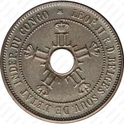 20 сантимов 1908 [Демократическая Республика Конго] - Аверс