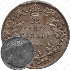 25 центов 1909 [Канада]