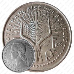 5 франков 1959 [Джибути]