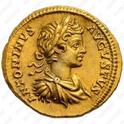 ауреус (aureus) 198-201 Римская империя - Аверс