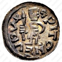 денарий 1055, Спытигнев II [Чехия] - Аверс