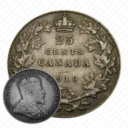 25 центов 1910 [Канада]