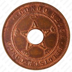 2 сантима 1910 [Демократическая Республика Конго] - Аверс
