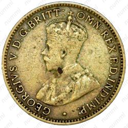 3 пенса 1928 [Британская Западная Африка] - Аверс