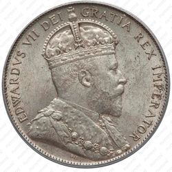 50 центов 1909 [Канада] - Аверс