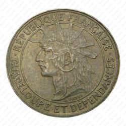 50 сантимов 1921 [Гваделупа] - Аверс