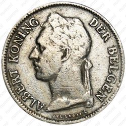 50 сантимов 1926, BELGEN [Демократическая Республика Конго] - Аверс