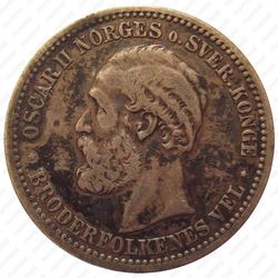 1 крона 1901 [Норвегия] - Аверс