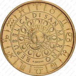 5 евро 2018, Овен [Сан-Марино] - Аверс