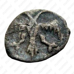 полушка Алексея Михайловича 1645-1676, двуглавый орел - Аверс