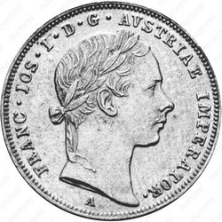 10 крейцеров 1852-1855 [Австрия] - Аверс